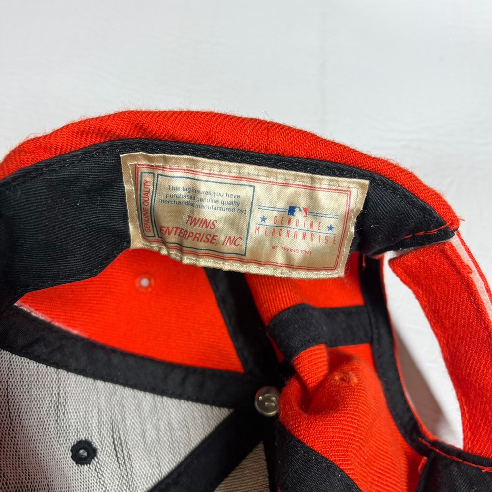 Vintage Twins Enterprise San Francisco Giants‎ MLB Hat Wool Blend Adjustable Cap - Picture 8 of 10